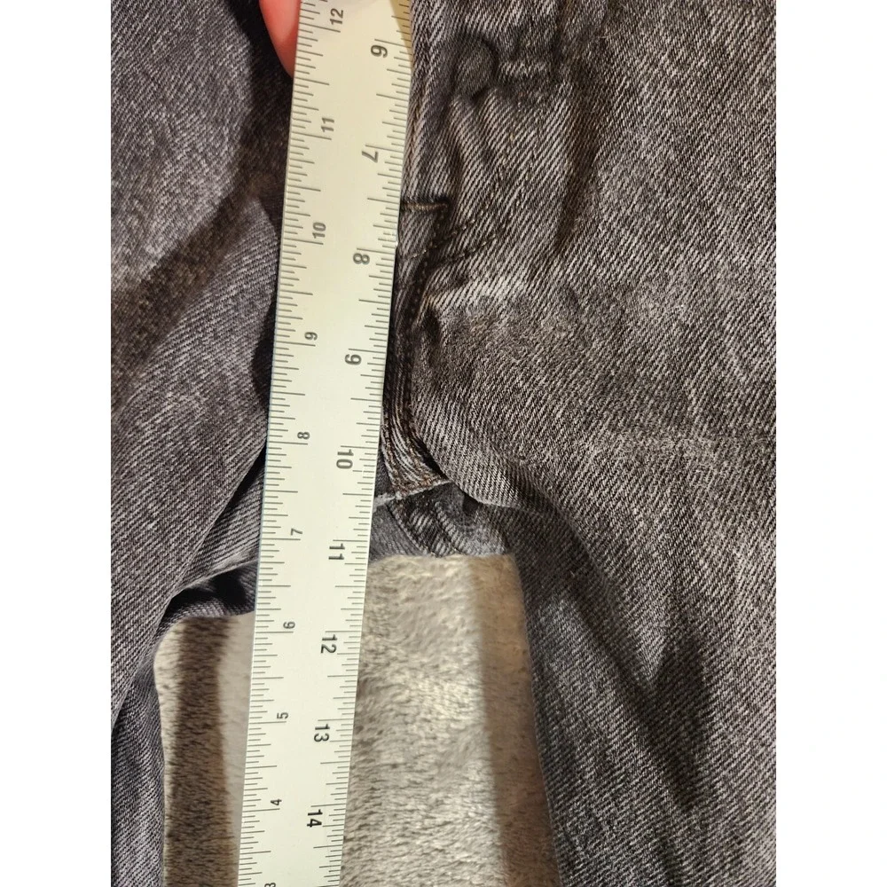 Levi's 501 Jeans Men's‎ 30X29 (Tag 32X30) Black Straight Baggie Button Fly